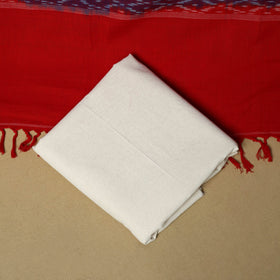 Pochampally ikat handloom cotton 3pc unstitched dress