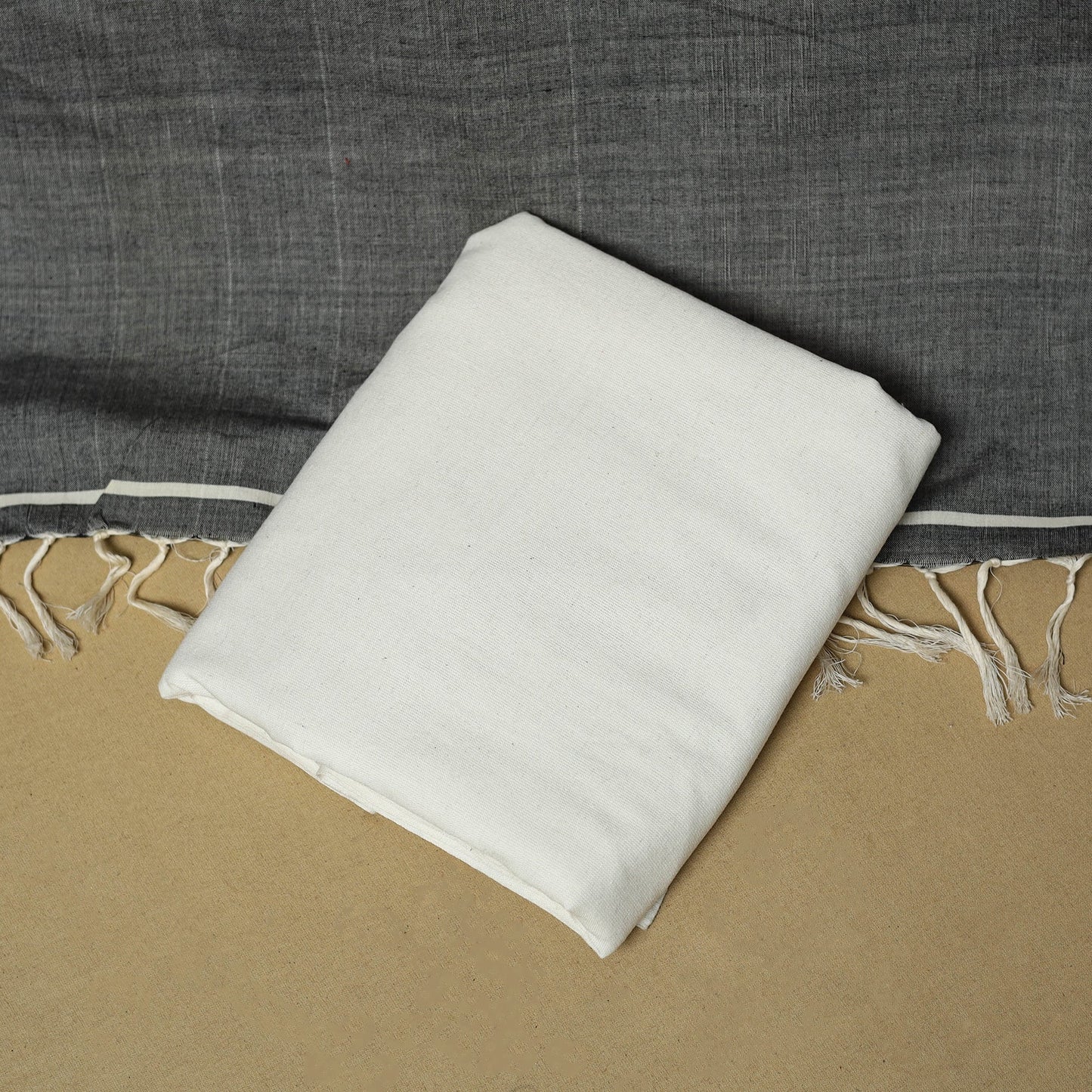 Pochampally ikat handloom cotton 3pc unstitched dress