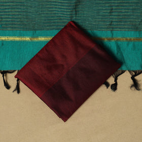 Pochampally ikat silk cotton 3pc unstitched dress material