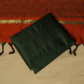 Pochampally ikat silk cotton 3pc unstitched dress material