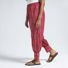 Buy Kalamkari Block Printed Cotton Elasticated Harem Pant Online at iTokri.com