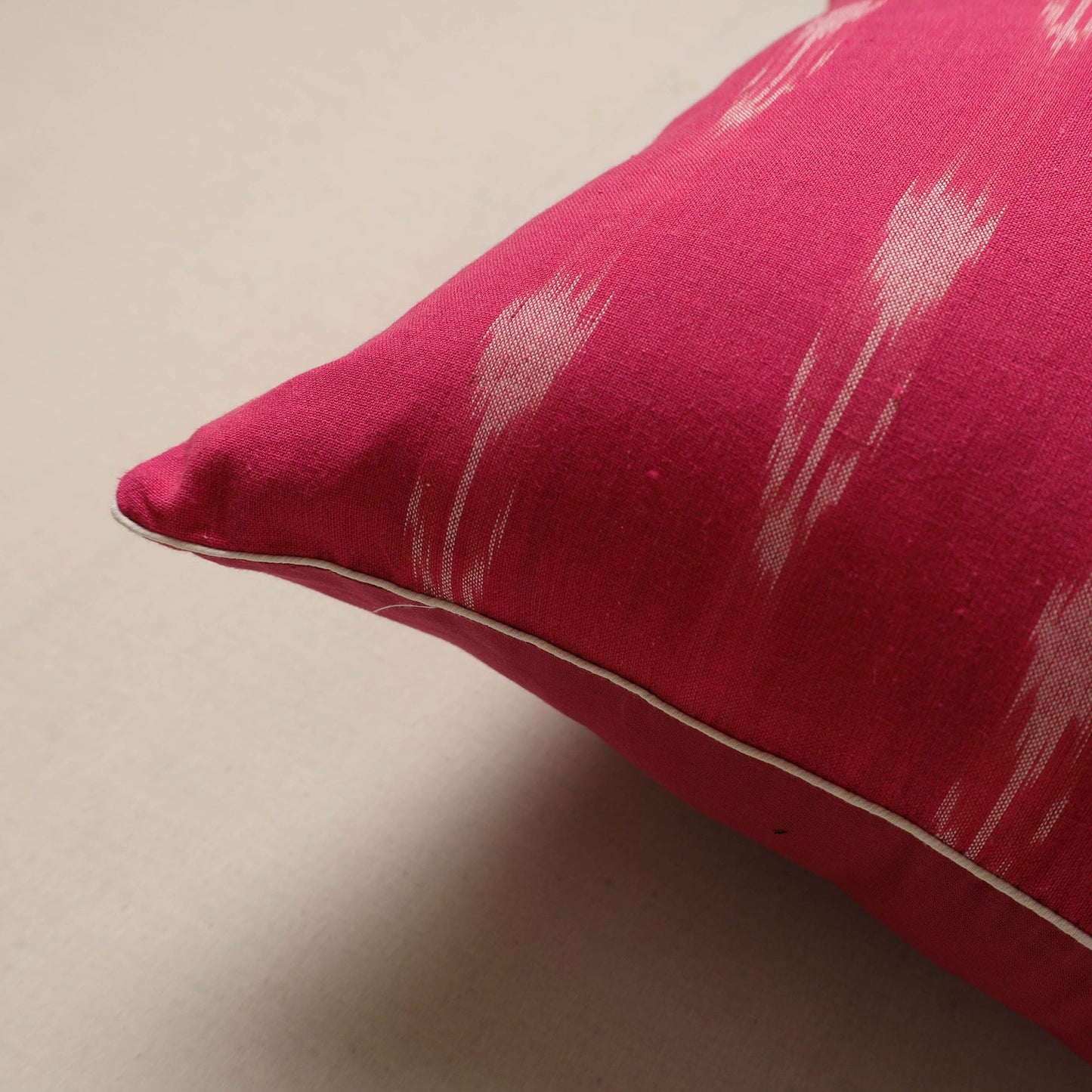 Pochampally ikat weave cushion cover 18 - handcrafted