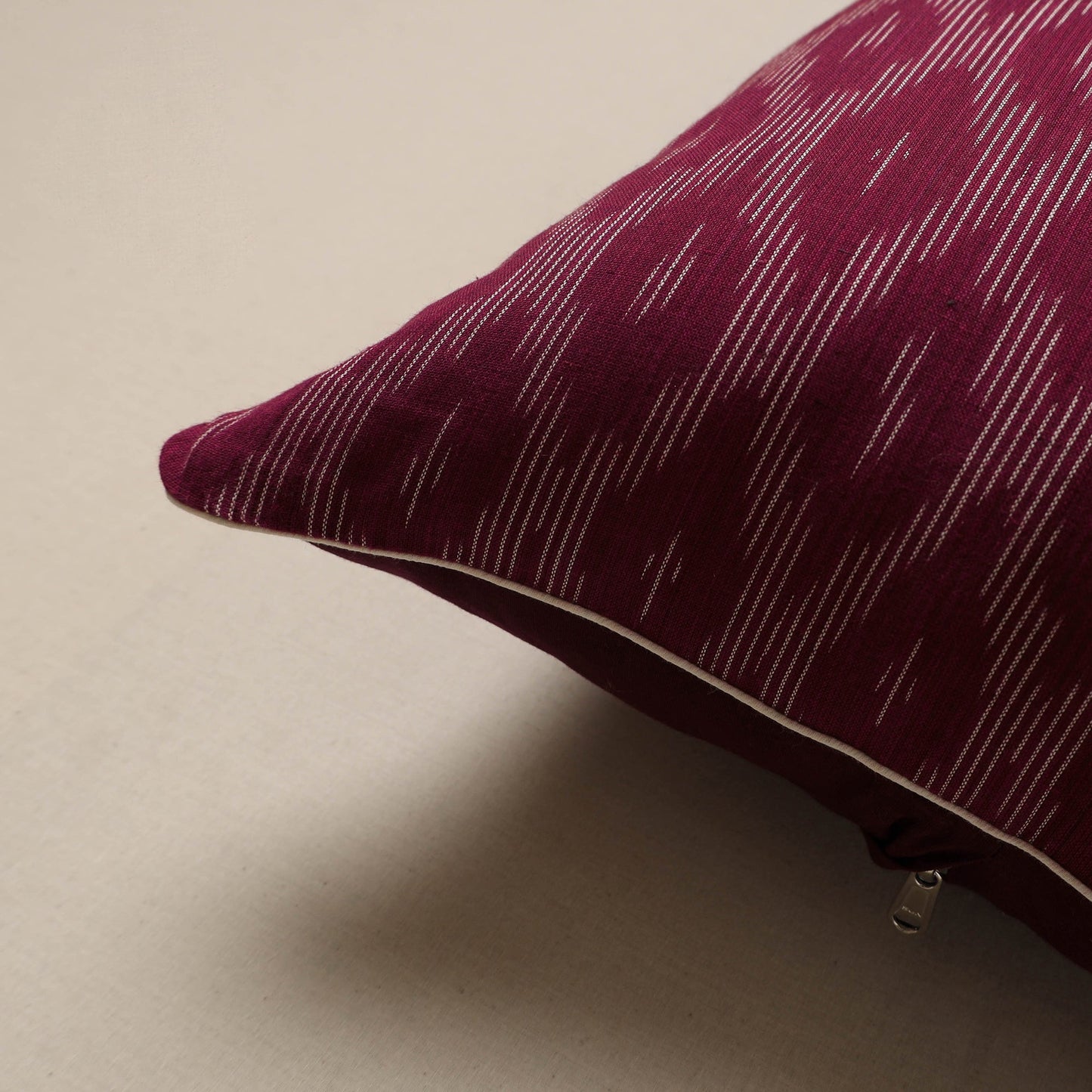 Pochampally ikat weave cushion cover 21 - handcrafted