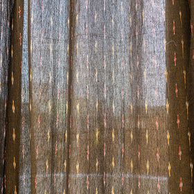 Pochampally ikat weave pure cotton fabric door curtain (7 x