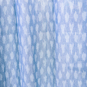 Pochampally ikat weave pure cotton fabric door curtain (7 x