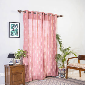 Buy Pochampally Ikat Weave Pure Cotton Fabric Door Curtain Online at iTokri.com
