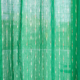 Pochampally ikat weave pure cotton fabric door curtain (7 x