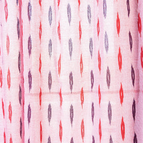 Pochampally ikat weave pure cotton fabric door curtain (7 x