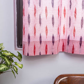 Pochampally ikat weave pure cotton fabric window curtain (5