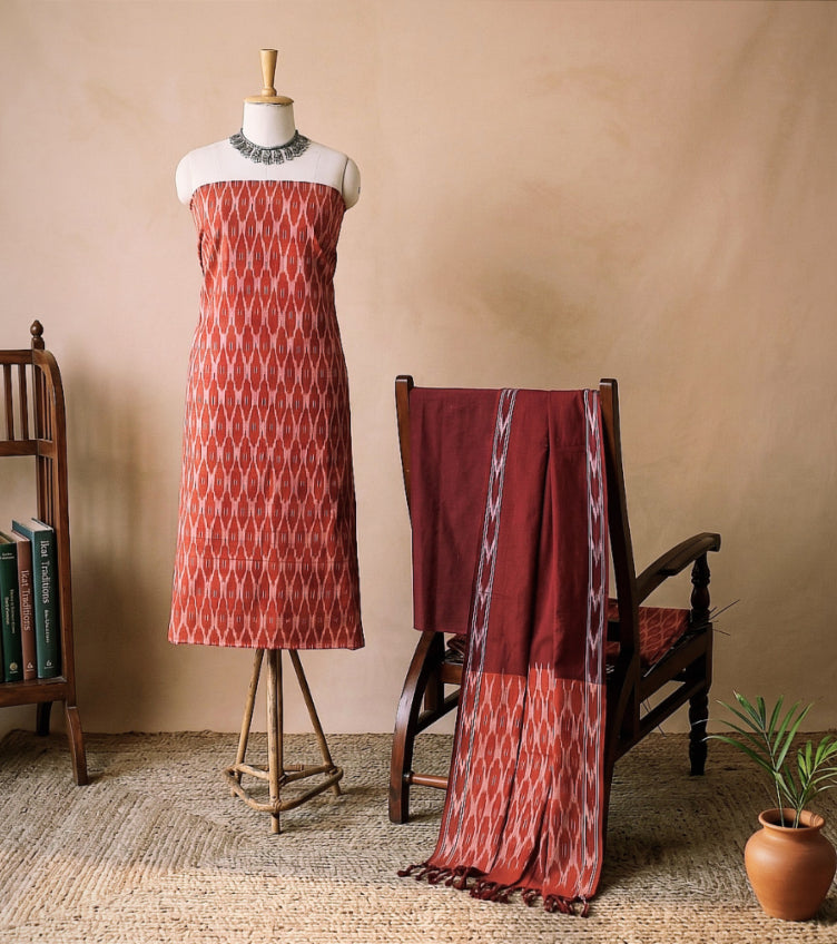 Pochampally Ikat Suit Sets