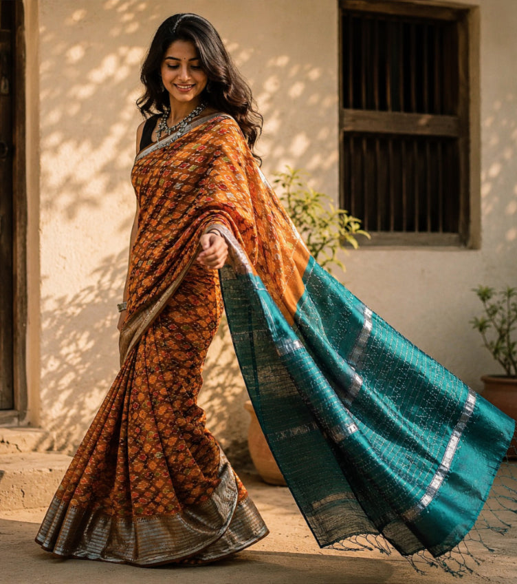 Pochampally Ikat Sarees