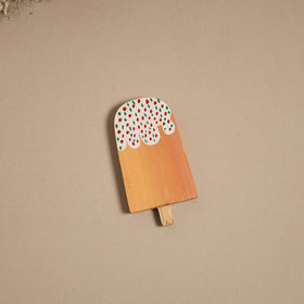 Popsicle - kerala mural handpainted bamboo fridge magnet 18