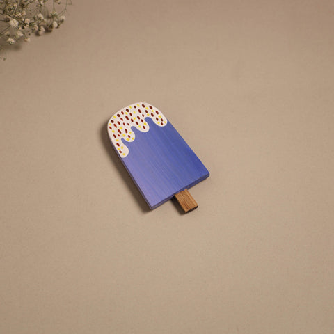 Popsicle - kerala mural handpainted bamboo fridge magnet 20
