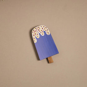 Popsicle - kerala mural handpainted bamboo fridge magnet 20