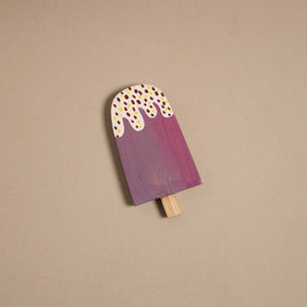 Popsicle - kerala mural handpainted bamboo fridge magnet 21