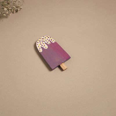 Popsicle - kerala mural handpainted bamboo fridge magnet 21