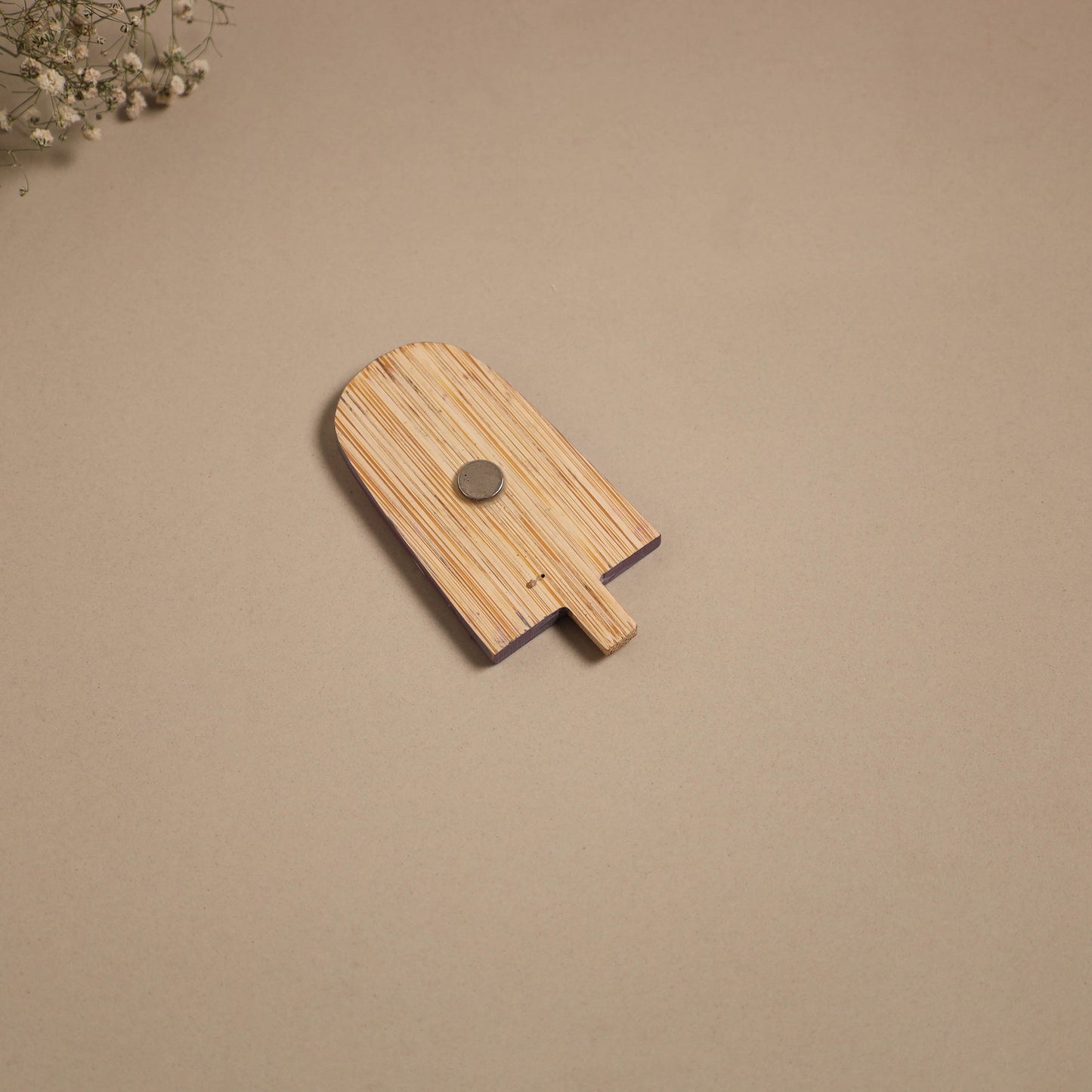 Popsicle - kerala mural handpainted bamboo fridge magnet 21