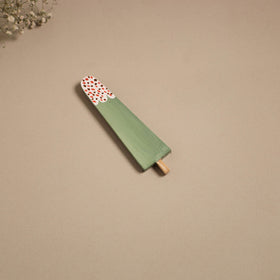 Popsicle - kerala mural handpainted bamboo fridge magnet 24