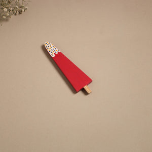 Popsicle - kerala mural handpainted bamboo fridge magnet 25