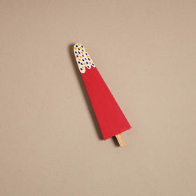 Popsicle - kerala mural handpainted bamboo fridge magnet 25