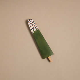 Popsicle - kerala mural handpainted bamboo fridge magnet 27