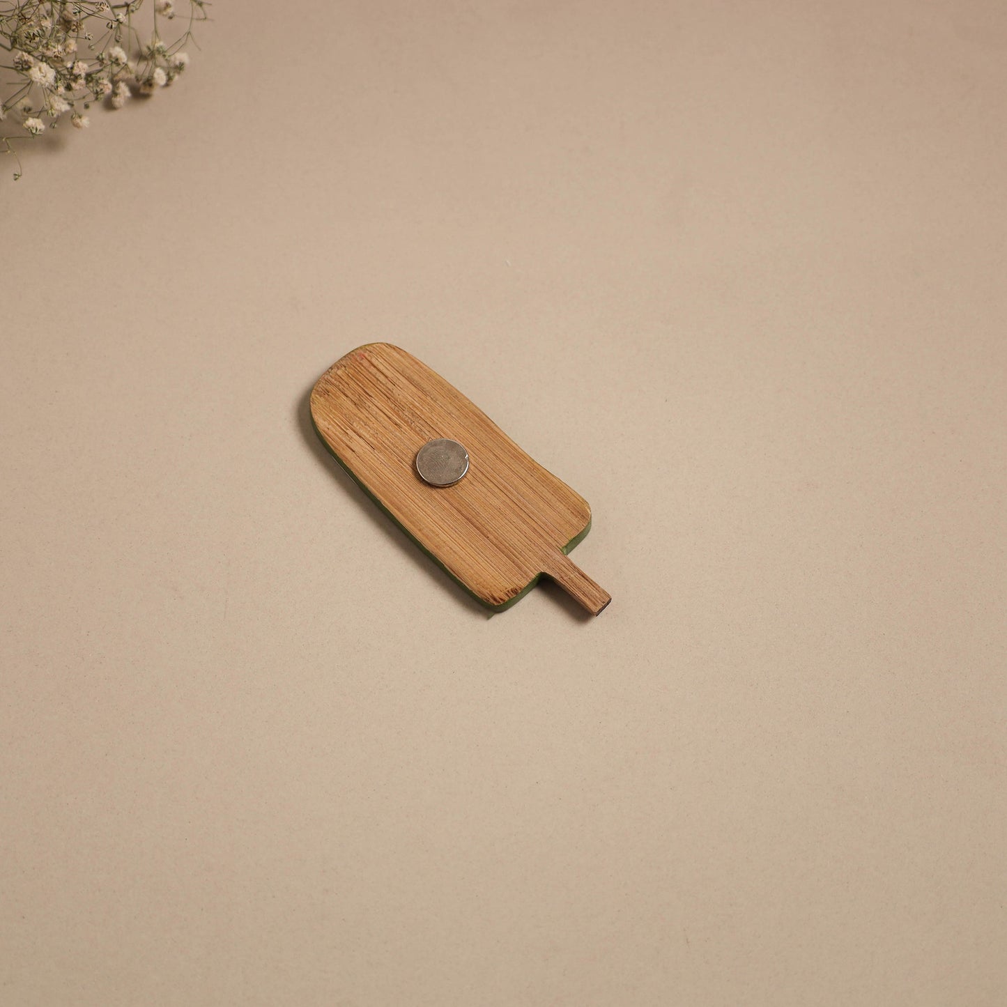 Popsicle - kerala mural handpainted bamboo fridge magnet 29