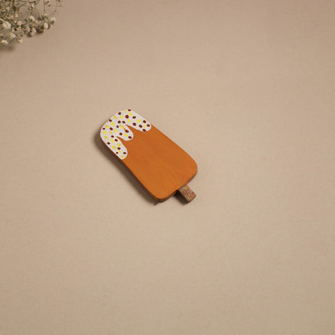 Popsicle - kerala mural handpainted bamboo fridge magnet 30