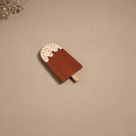 Popsicle - kerala mural handpainted bamboo fridge magnet 31