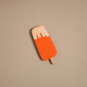 Popsicle - kerala mural handpainted bamboo fridge magnet 32