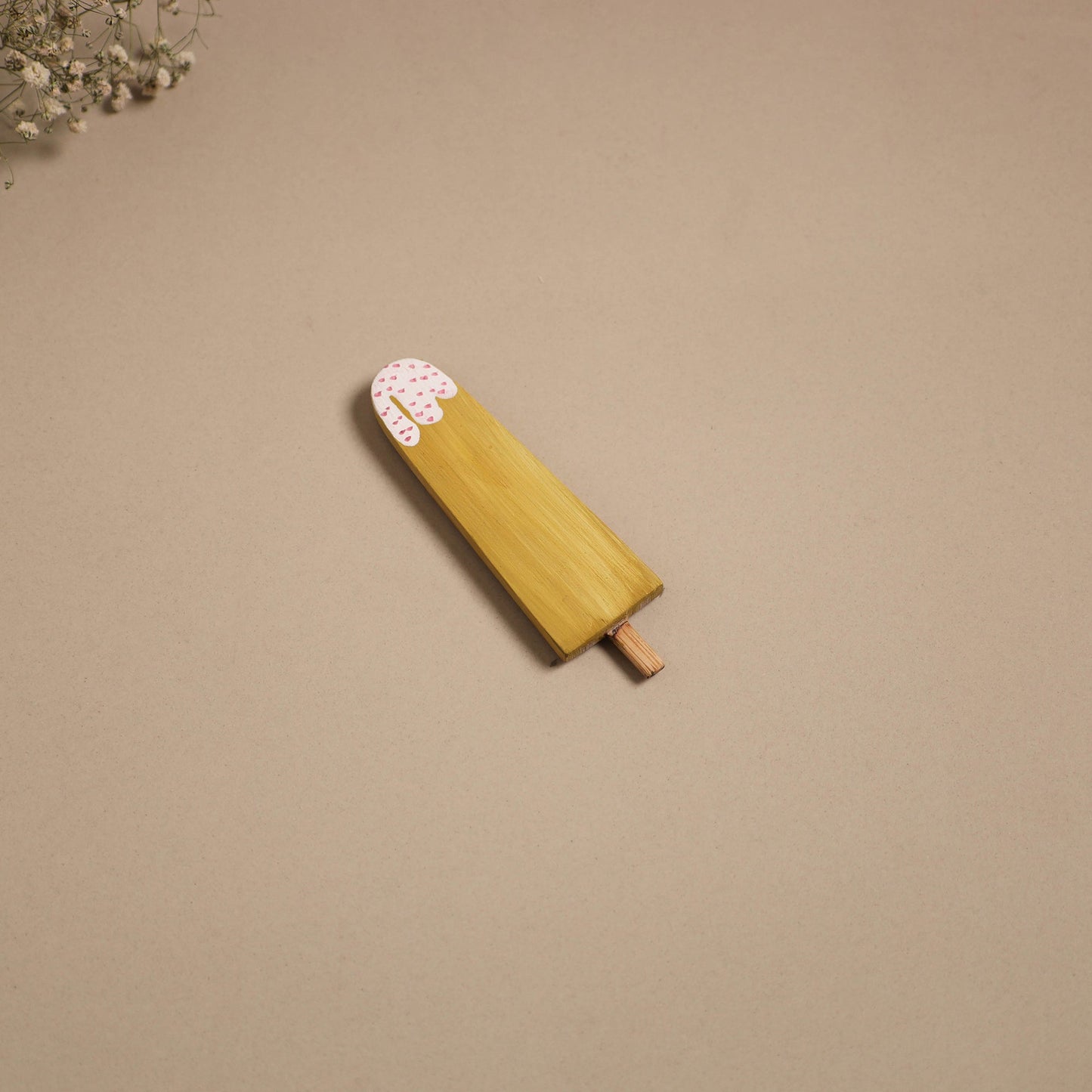 Popsicle - kerala mural handpainted bamboo fridge magnet 33