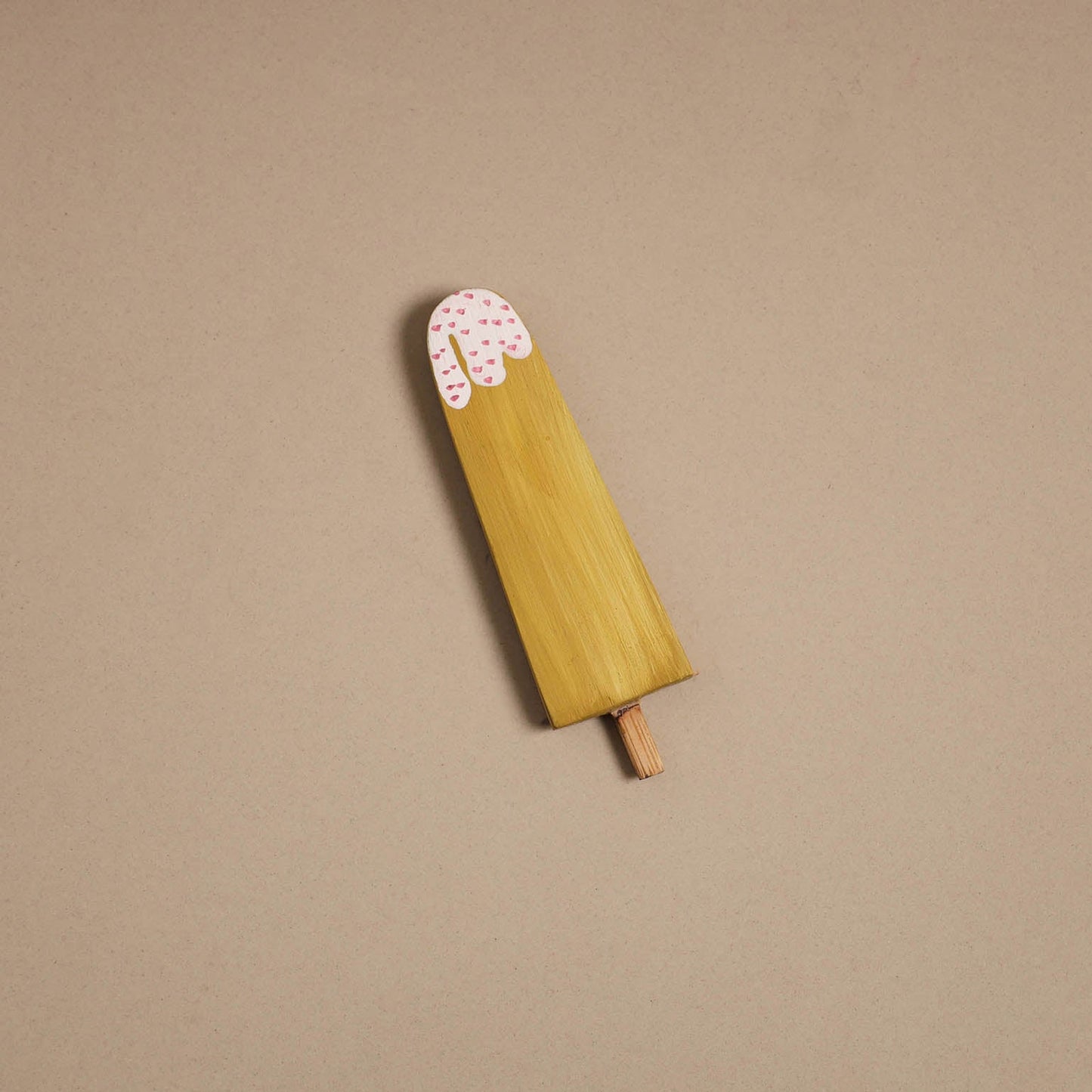 Popsicle - kerala mural handpainted bamboo fridge magnet 33