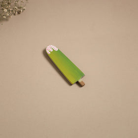 Popsicle - kerala mural handpainted bamboo fridge magnet 34