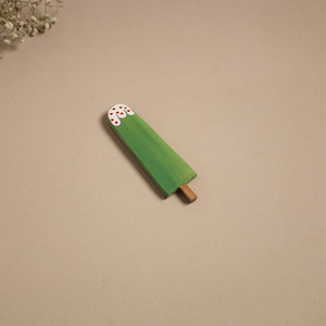 Popsicle - kerala mural handpainted bamboo fridge magnet 36