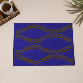  Premium Bead Work Handcrafted Table Mat (17 x 12 in) 