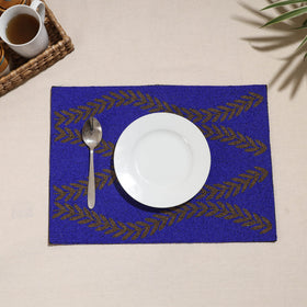  Premium Bead Work Handcrafted Table Mat (17 x 12 in) 