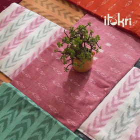 Sambalpuri Handloom Cotton Dabi Ikat Fabric 22
