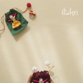 Big Bro - Hand Embroidered Thread Work Rakhi 30