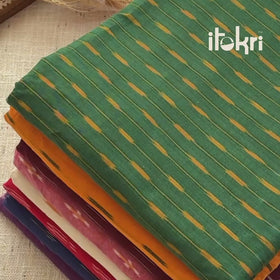 Pochampally Ikat Weave Pure Cotton Fabric 09