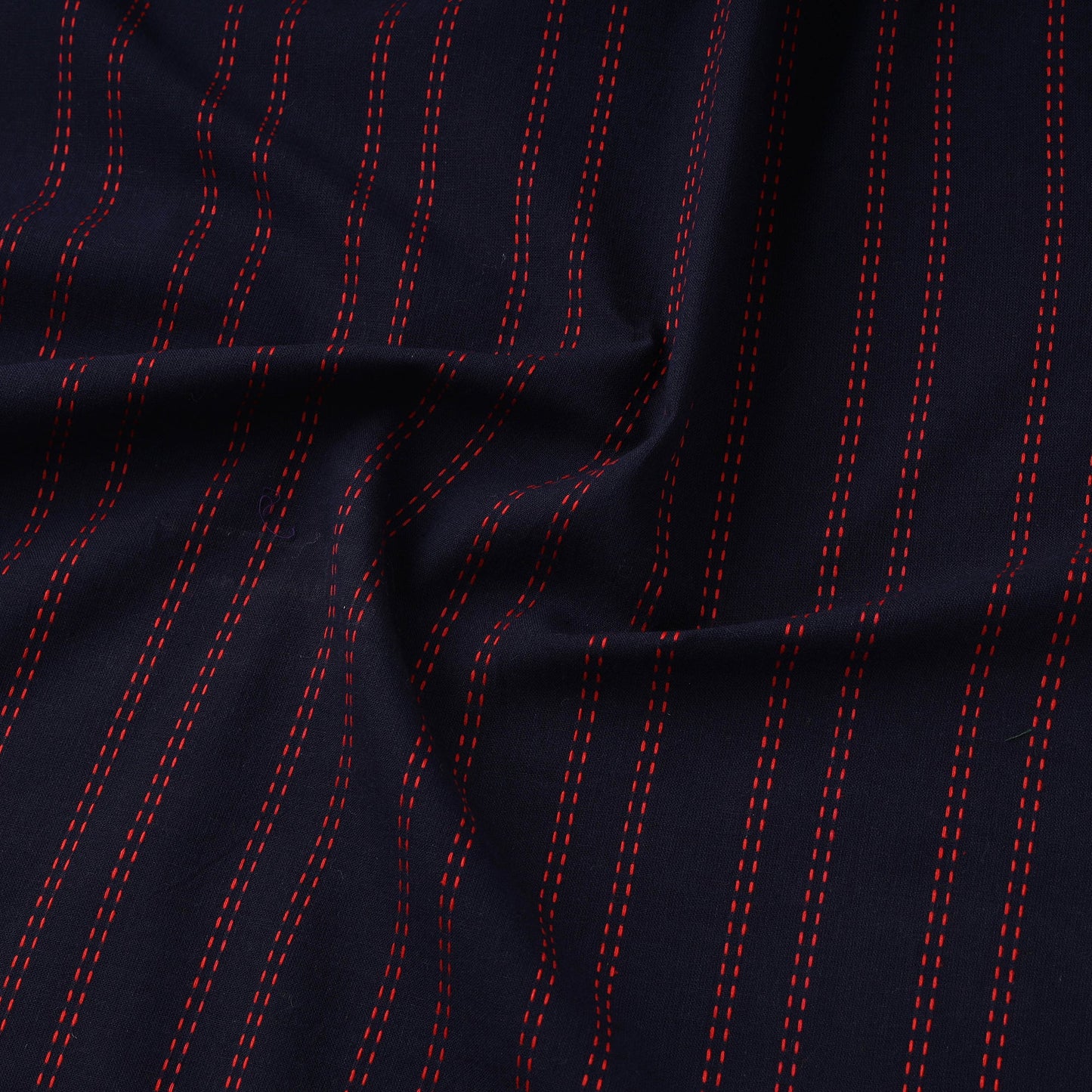 Prewashed cotton jacquard fabric 04 - handcrafted