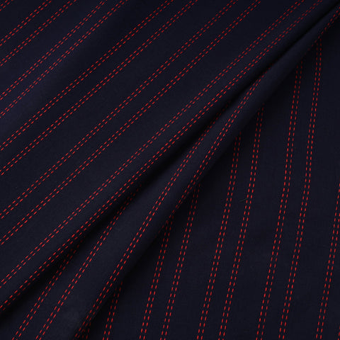 Prewashed cotton jacquard fabric 04 - handcrafted