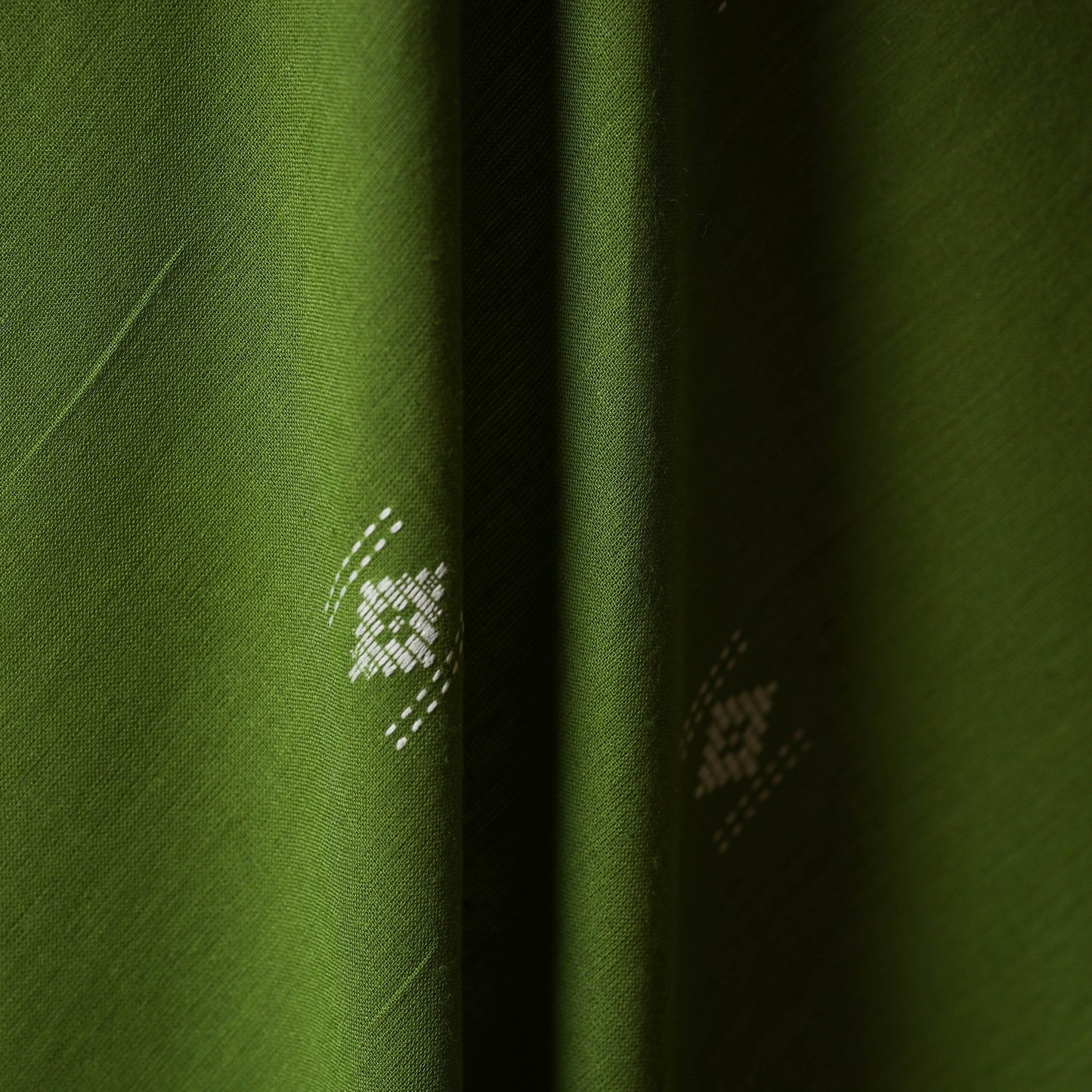 Prewashed cotton jacquard weave fabric 01 - handcrafted