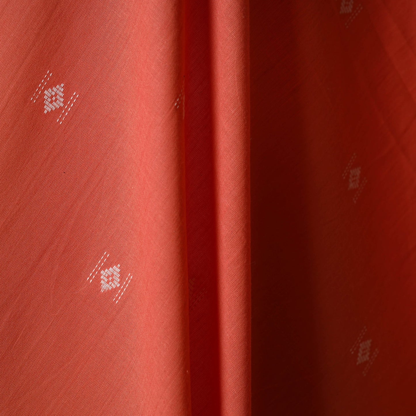 Prewashed cotton jacquard weave fabric 02 - handcrafted