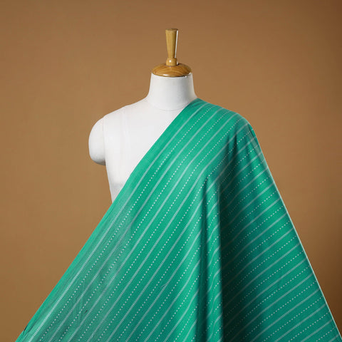 Prewashed cotton jacquard weave fabric 06 - handcrafted