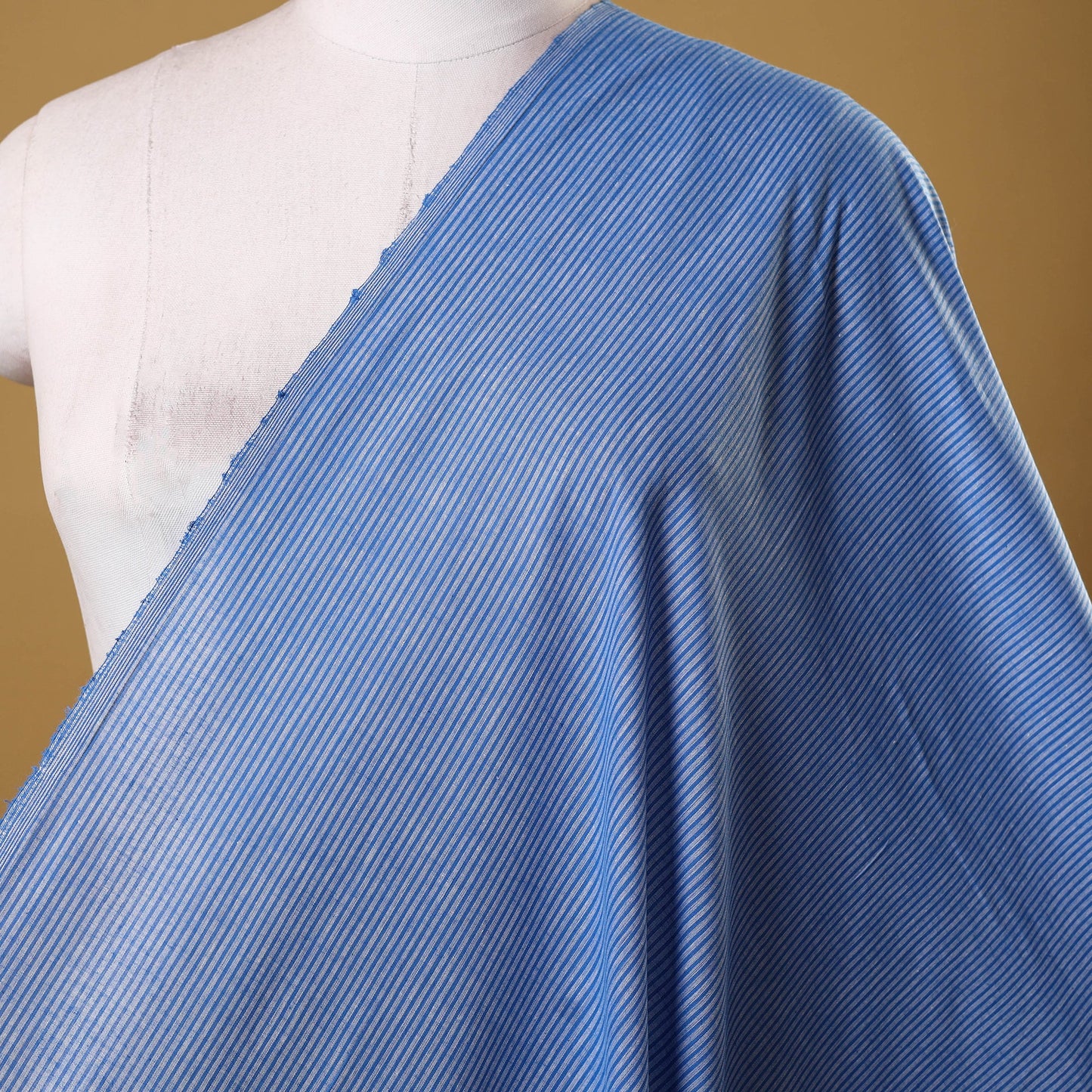 Prewashed cotton jacquard weave fabric 48 - handcrafted