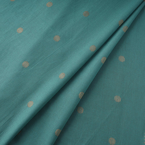 Prewashed cotton zati buti jacquard fabric with border 17