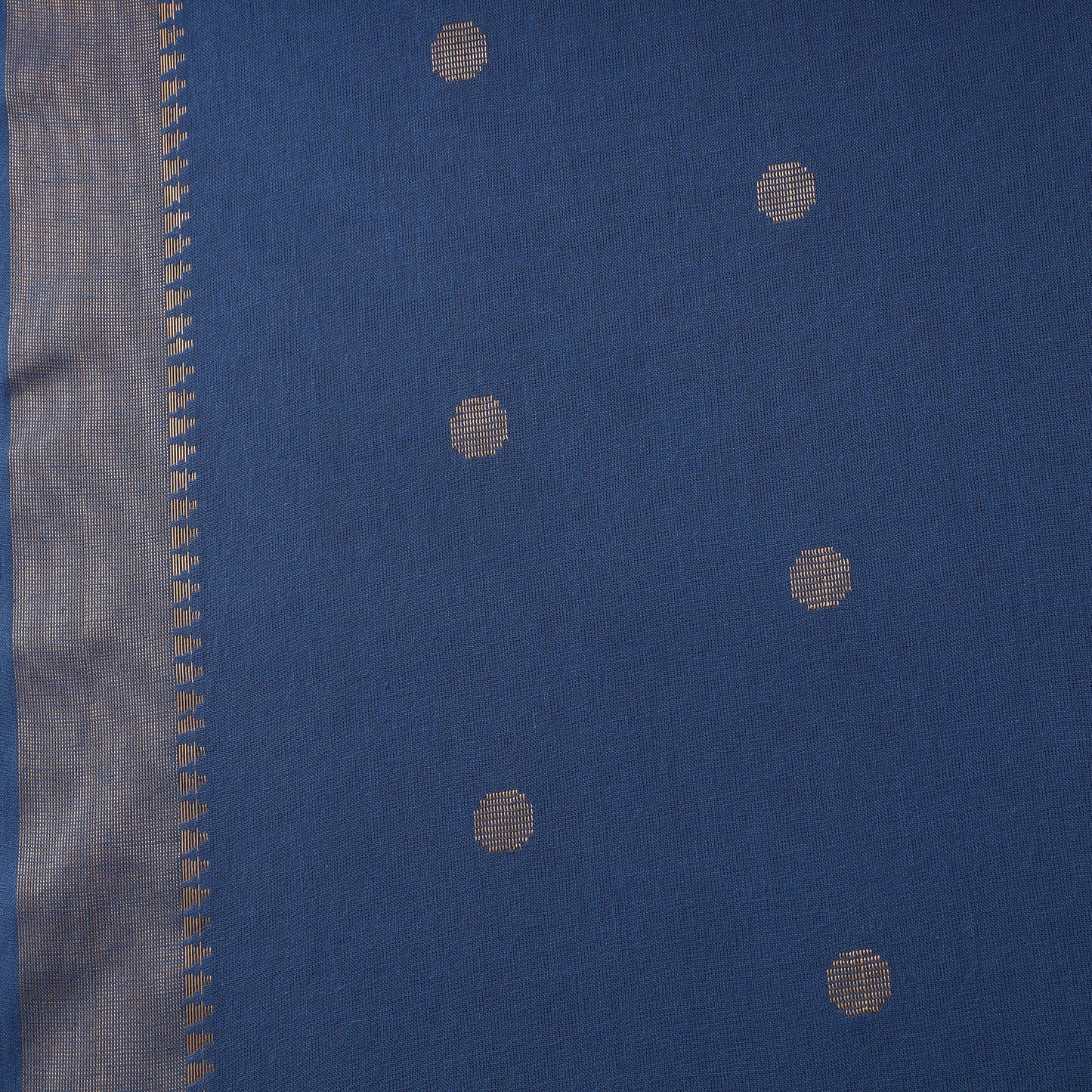 Prewashed cotton zati buti jacquard fabric with border 18