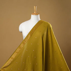 Prewashed cotton zati buti jacquard fabric with border 19