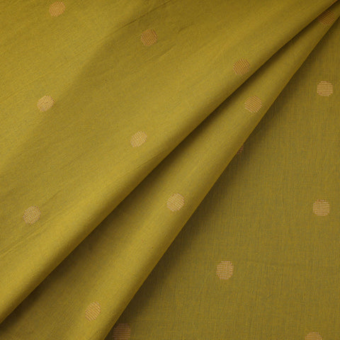 Prewashed cotton zati buti jacquard fabric with border 19