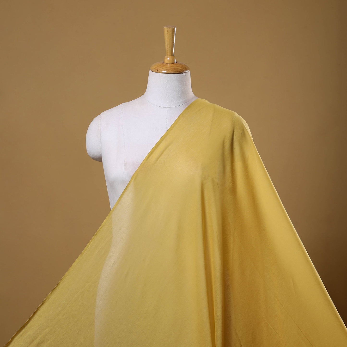 Prewashed mul cotton plain fabric 24 - handcrafted