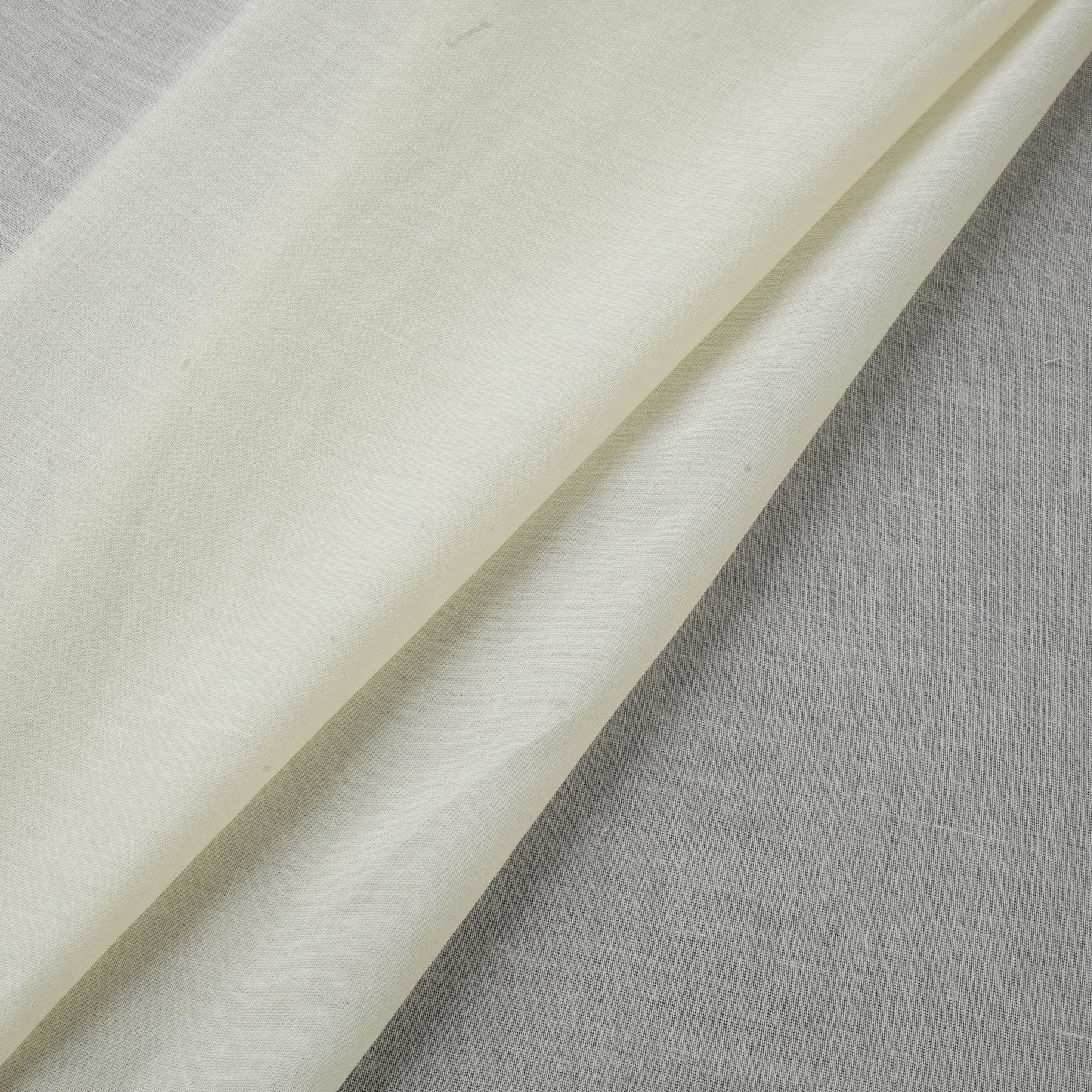 Prewashed mul cotton plain fabric 30 - handcrafted